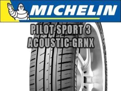 Michelin - PILOT SPORT 3 ACOUSTIC GRNX