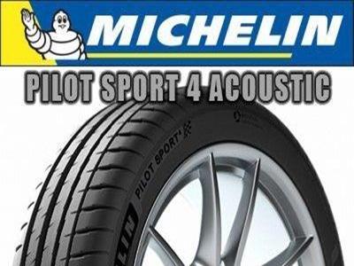 Michelin - PILOT SPORT 4 ACOUSTIC