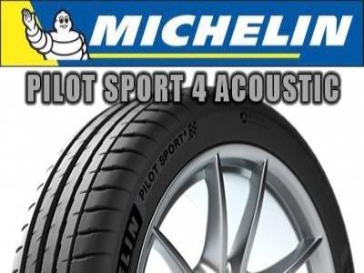 Michelin - PILOT SPORT 4 ACOUSTIC